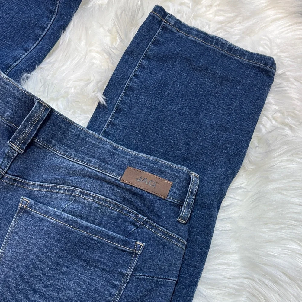 Jag Jeans Women's Dark Blue Straight Leg Jeans